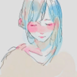 緑色のねこ