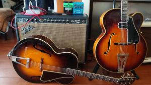 ジャズギター練習中